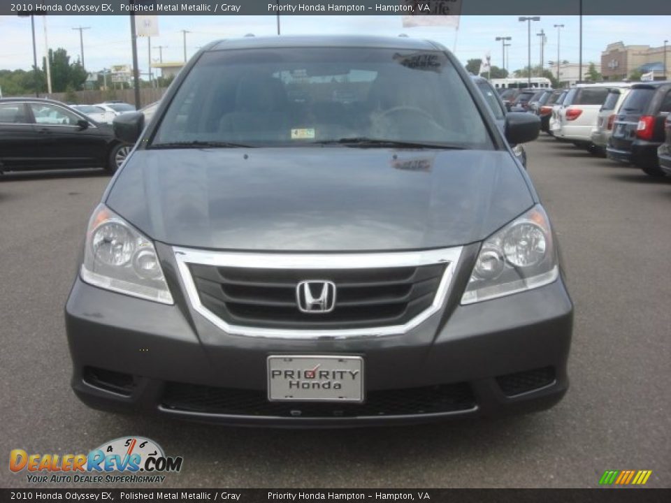 2010 Honda Odyssey EX Polished Metal Metallic / Gray Photo #8