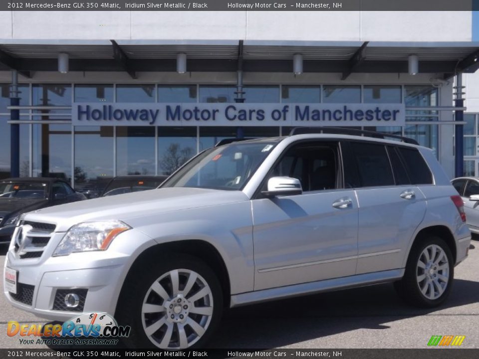 2012 Mercedes-Benz GLK 350 4Matic Iridium Silver Metallic / Black Photo #1