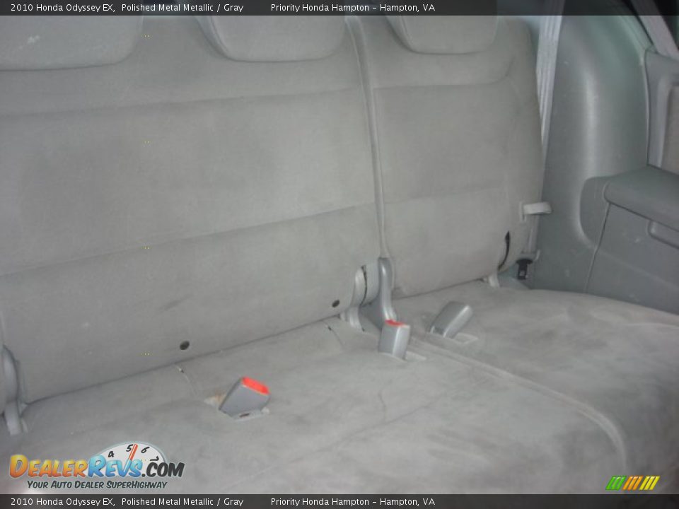 2010 Honda Odyssey EX Polished Metal Metallic / Gray Photo #13