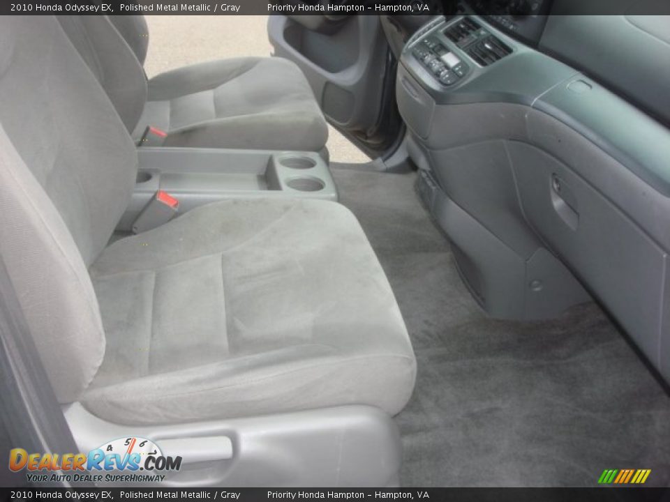 2010 Honda Odyssey EX Polished Metal Metallic / Gray Photo #15
