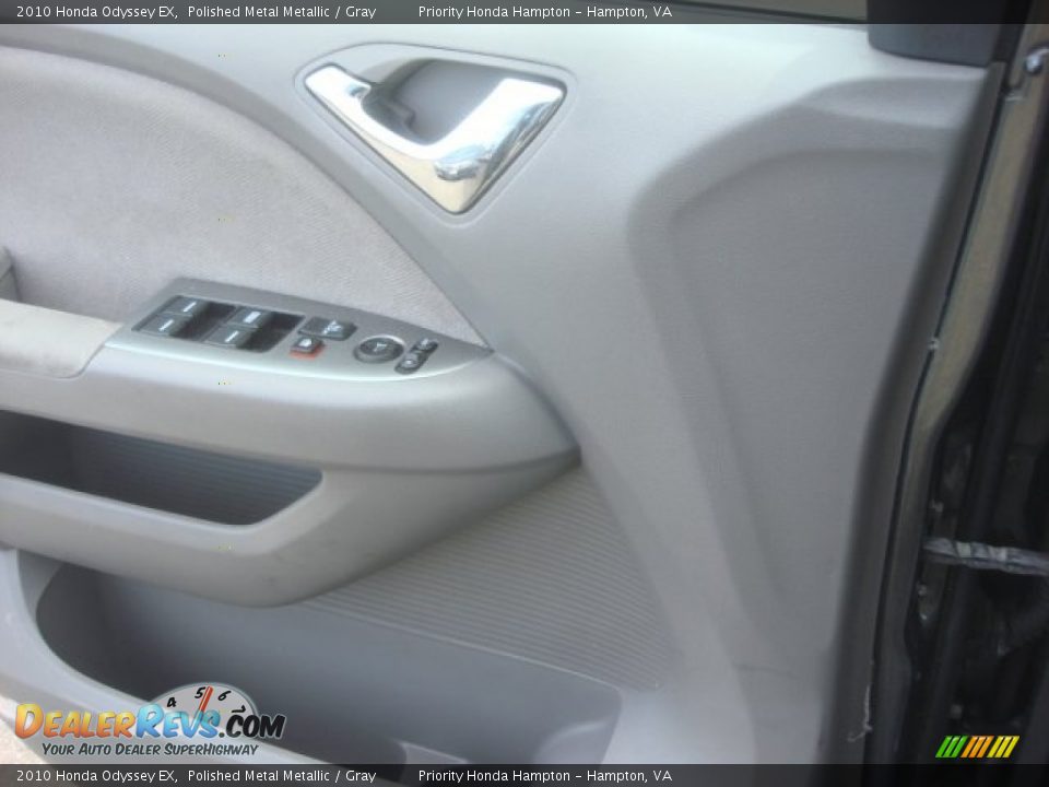 2010 Honda Odyssey EX Polished Metal Metallic / Gray Photo #16