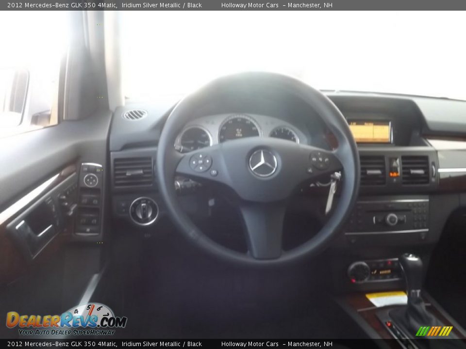 2012 Mercedes-Benz GLK 350 4Matic Iridium Silver Metallic / Black Photo #7
