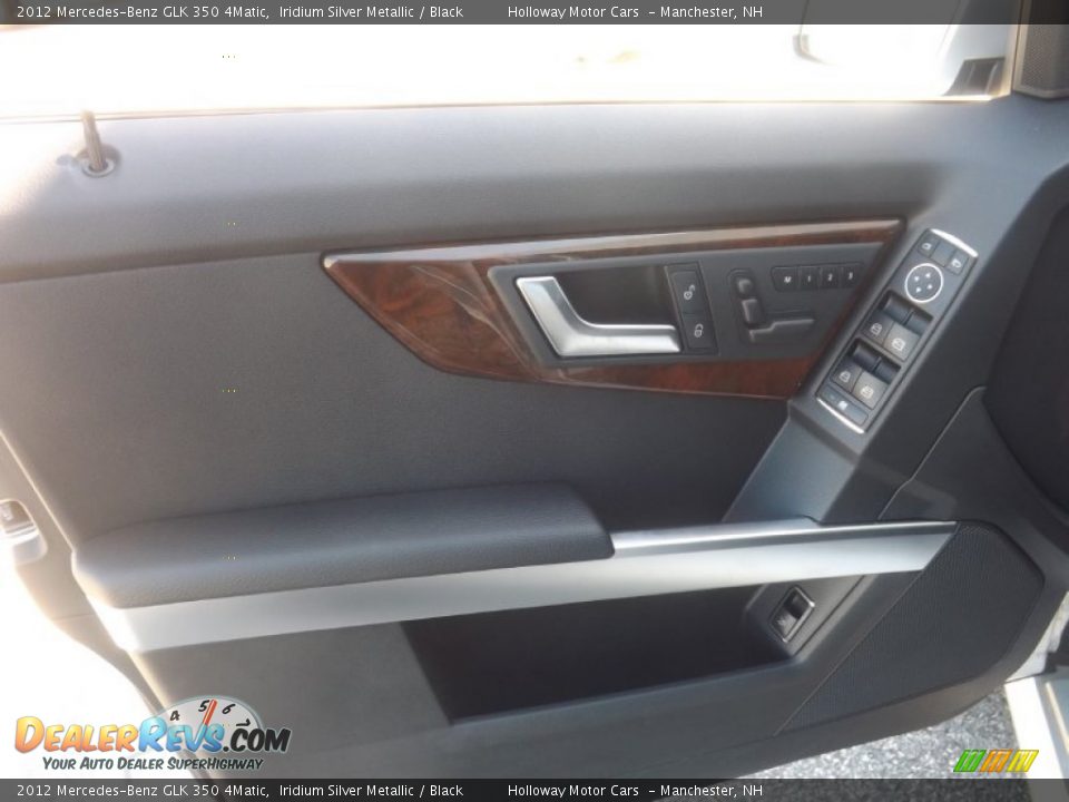 2012 Mercedes-Benz GLK 350 4Matic Iridium Silver Metallic / Black Photo #11