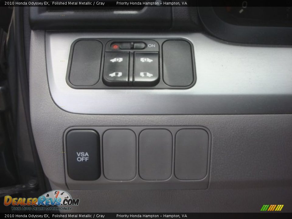 2010 Honda Odyssey EX Polished Metal Metallic / Gray Photo #21