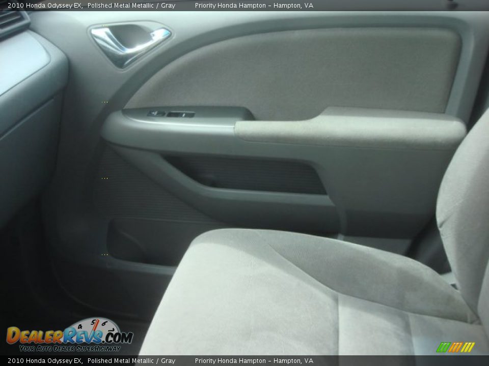 2010 Honda Odyssey EX Polished Metal Metallic / Gray Photo #22