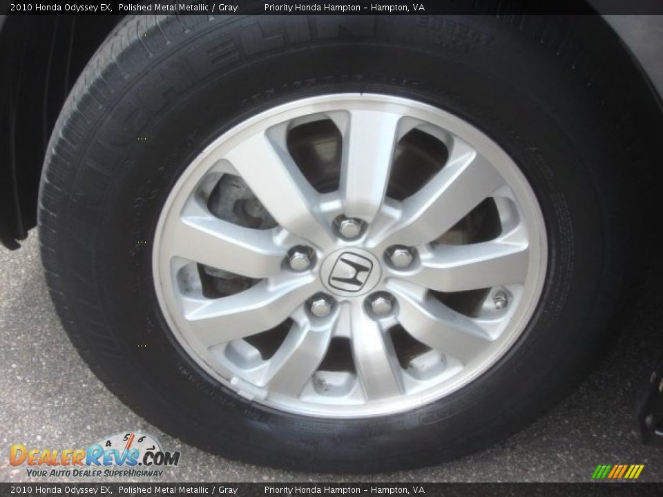 2010 Honda Odyssey EX Polished Metal Metallic / Gray Photo #23