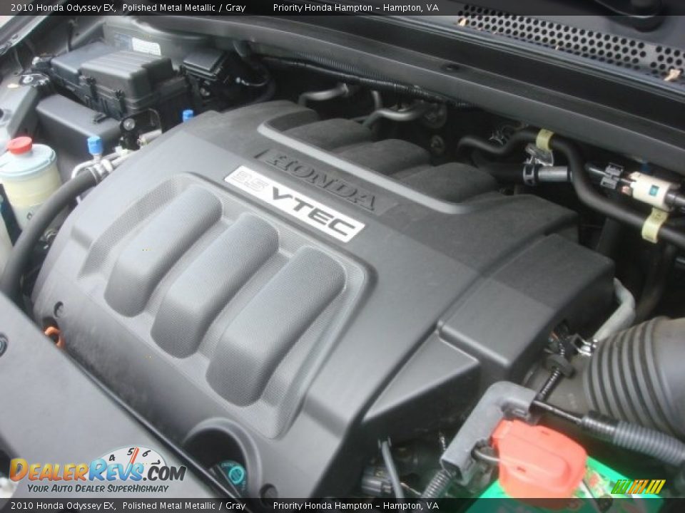 2010 Honda Odyssey EX Polished Metal Metallic / Gray Photo #25