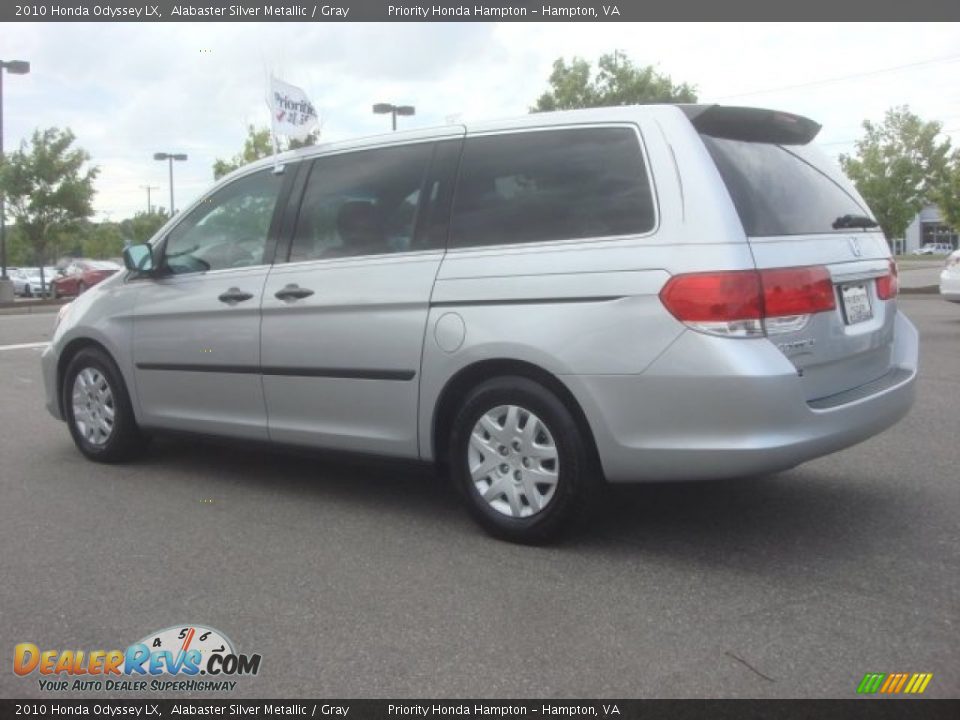 2010 Honda Odyssey LX Alabaster Silver Metallic / Gray Photo #3