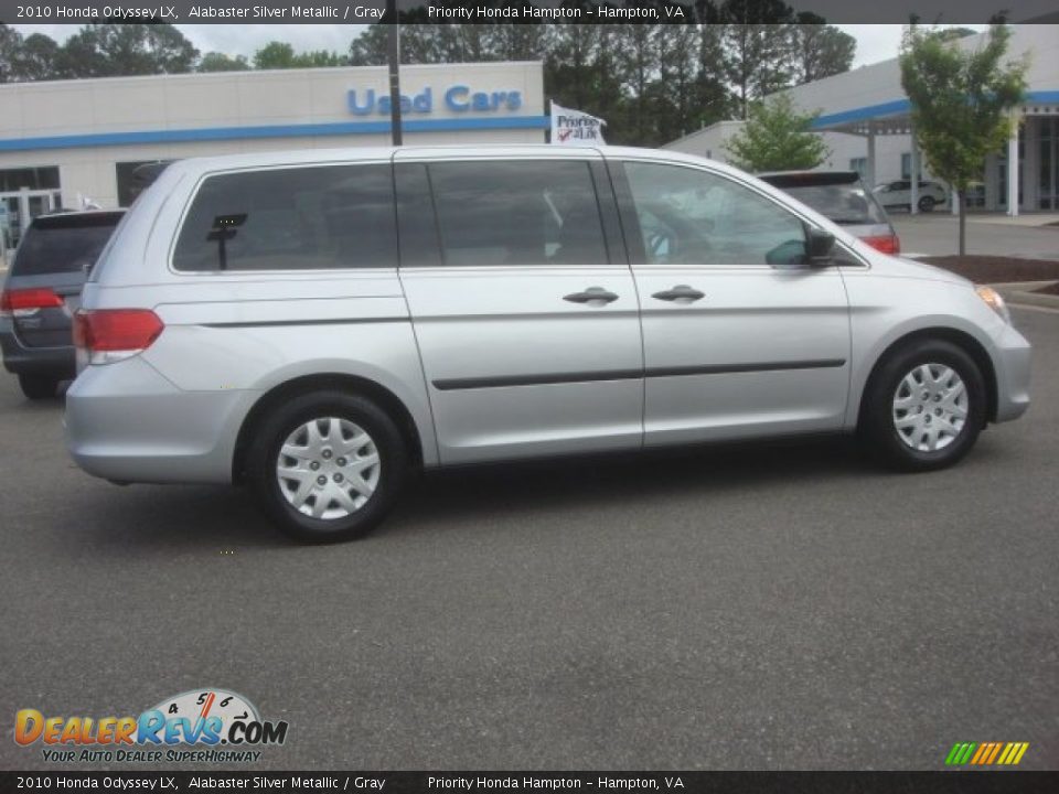 2010 Honda Odyssey LX Alabaster Silver Metallic / Gray Photo #5