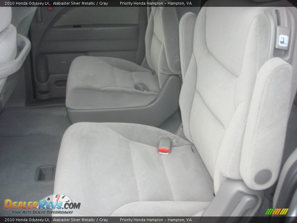 2010 Honda Odyssey LX Alabaster Silver Metallic / Gray Photo #9