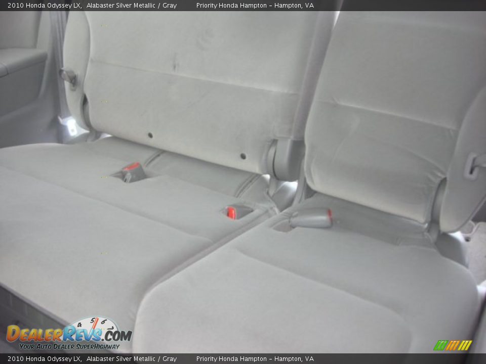 2010 Honda Odyssey LX Alabaster Silver Metallic / Gray Photo #11