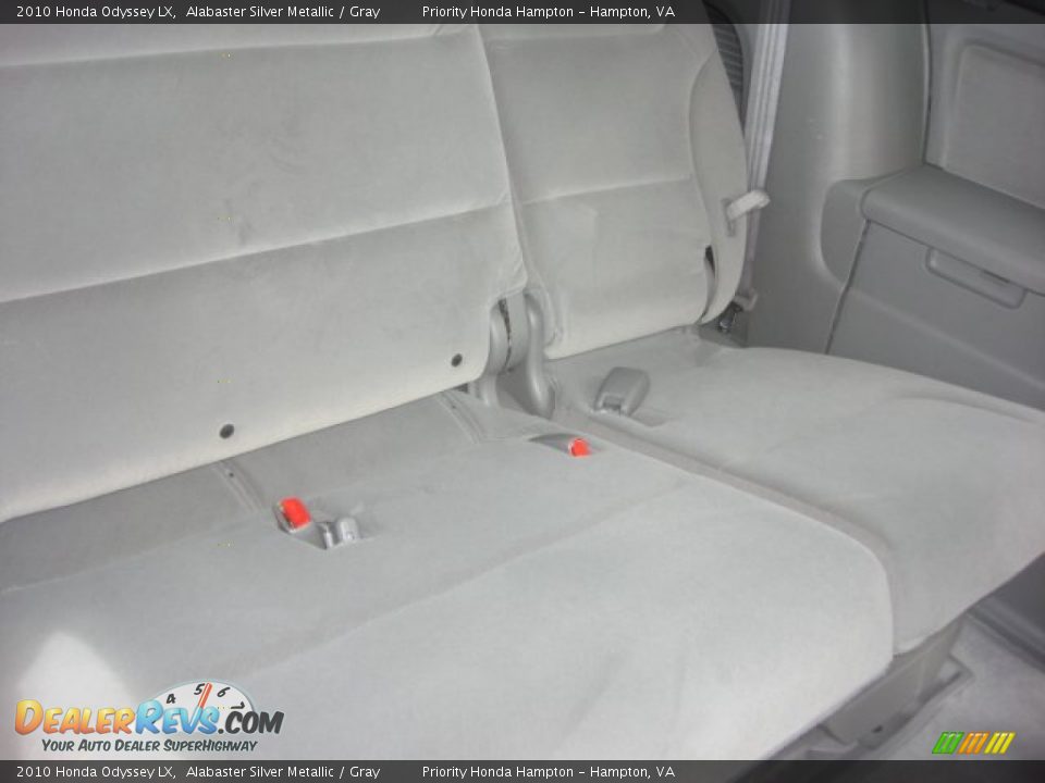 2010 Honda Odyssey LX Alabaster Silver Metallic / Gray Photo #14