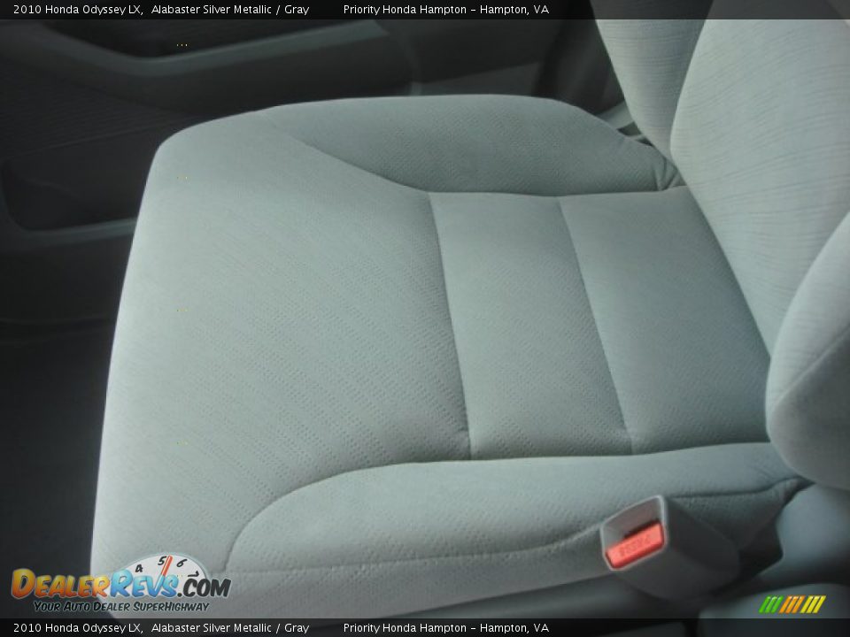 2010 Honda Odyssey LX Alabaster Silver Metallic / Gray Photo #22
