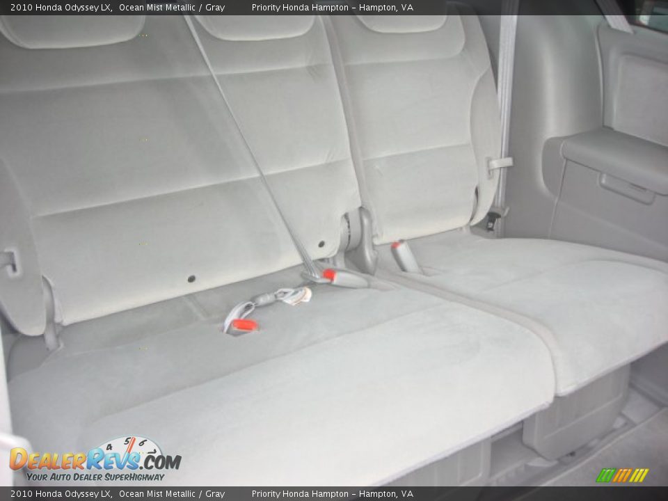 2010 Honda Odyssey LX Ocean Mist Metallic / Gray Photo #14