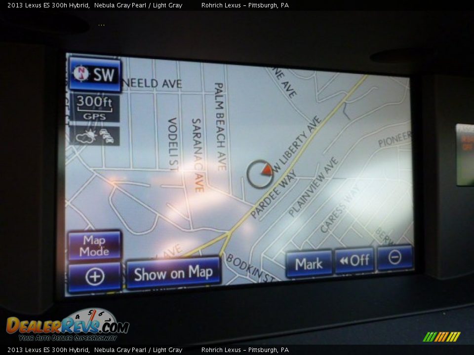 2013 Lexus ES 300h Hybrid Nebula Gray Pearl / Light Gray Photo #16