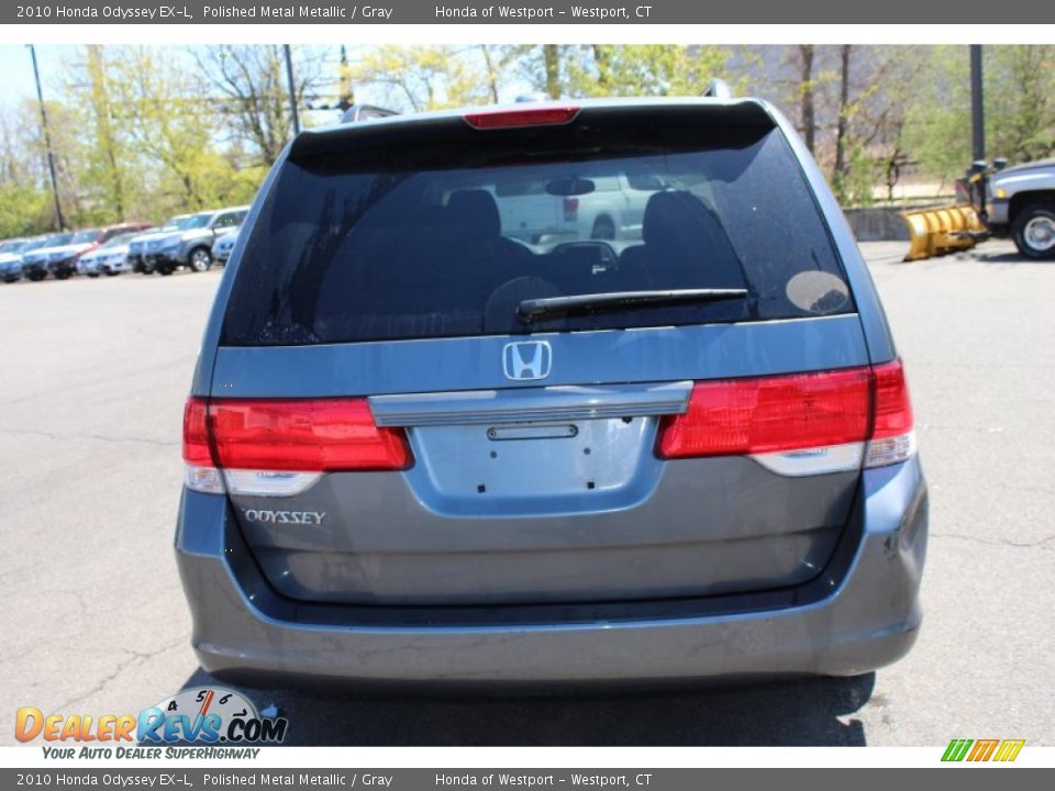 2010 Honda Odyssey EX-L Polished Metal Metallic / Gray Photo #7