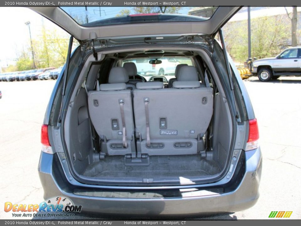 2010 Honda Odyssey EX-L Polished Metal Metallic / Gray Photo #8