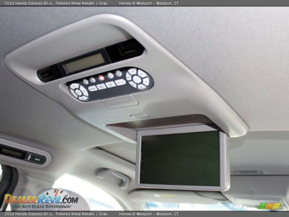 2010 Honda Odyssey EX-L Polished Metal Metallic / Gray Photo #17