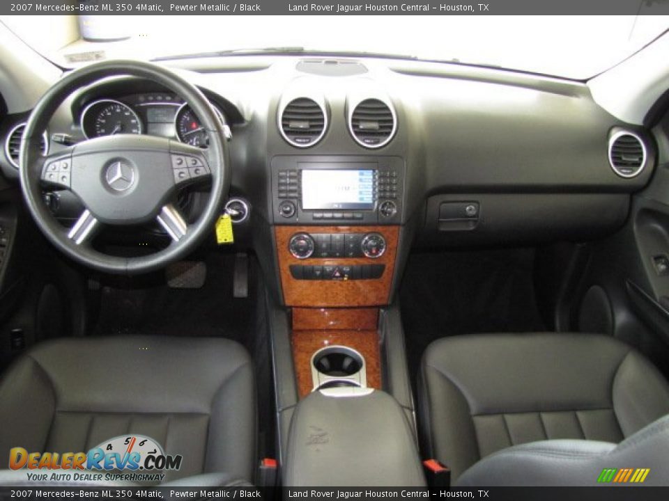 2007 Mercedes-Benz ML 350 4Matic Pewter Metallic / Black Photo #3