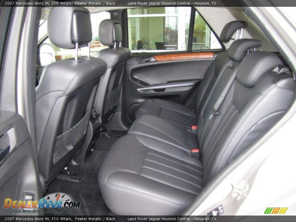 2007 Mercedes-Benz ML 350 4Matic Pewter Metallic / Black Photo #4