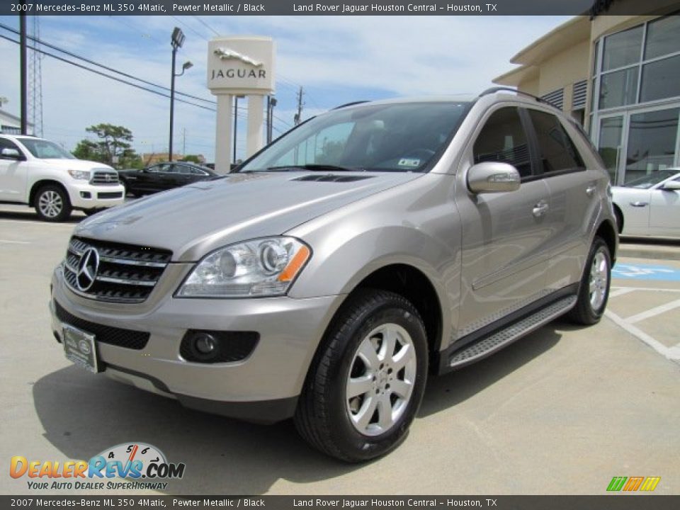 2007 Mercedes-Benz ML 350 4Matic Pewter Metallic / Black Photo #5
