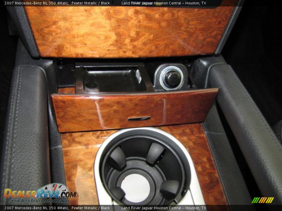 2007 Mercedes-Benz ML 350 4Matic Pewter Metallic / Black Photo #22