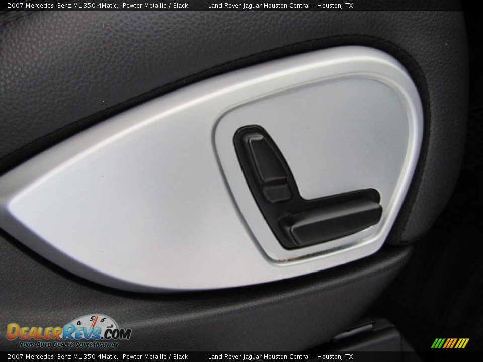 2007 Mercedes-Benz ML 350 4Matic Pewter Metallic / Black Photo #25
