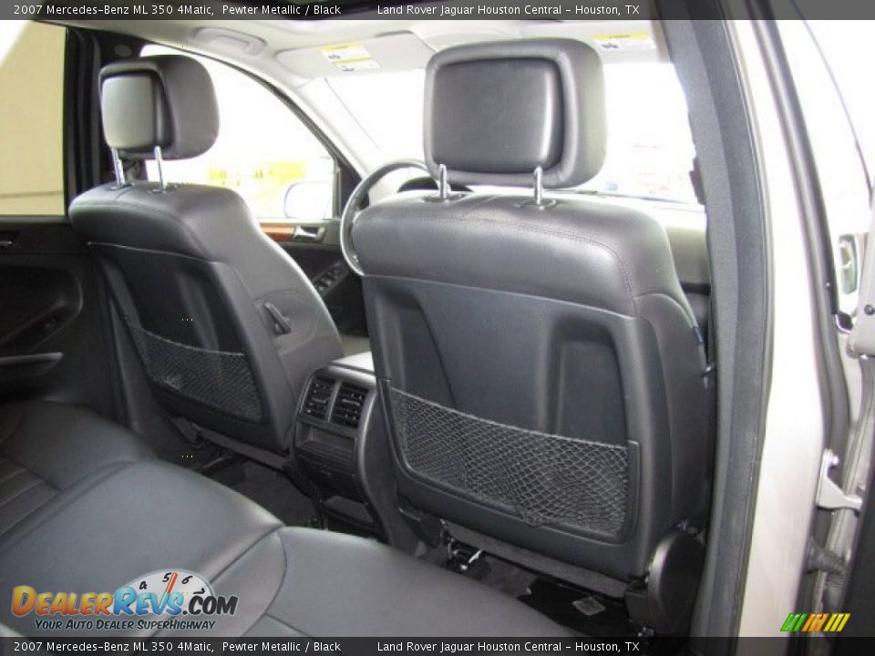 2007 Mercedes-Benz ML 350 4Matic Pewter Metallic / Black Photo #27