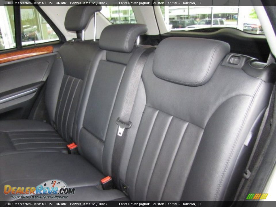 2007 Mercedes-Benz ML 350 4Matic Pewter Metallic / Black Photo #30