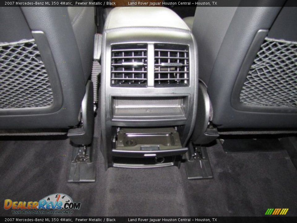2007 Mercedes-Benz ML 350 4Matic Pewter Metallic / Black Photo #32