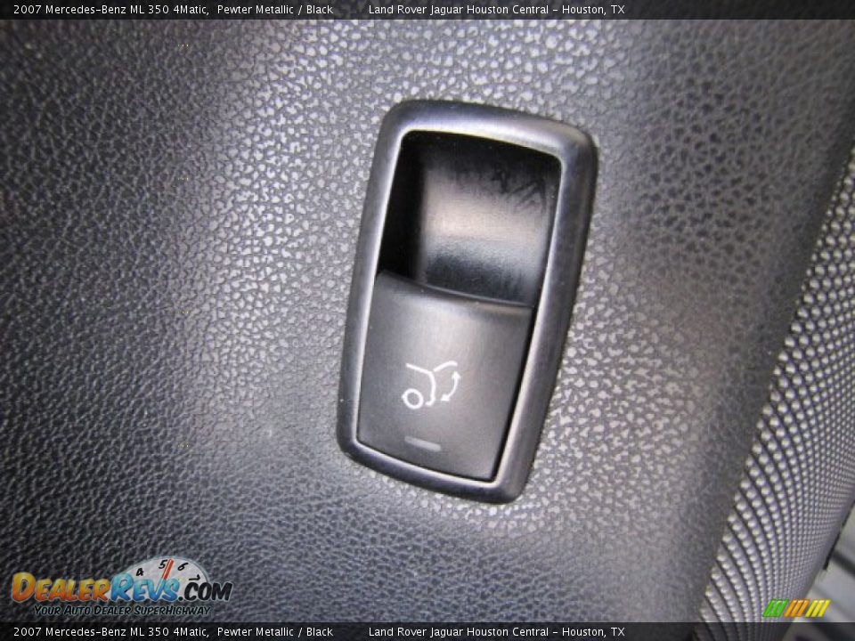 2007 Mercedes-Benz ML 350 4Matic Pewter Metallic / Black Photo #36