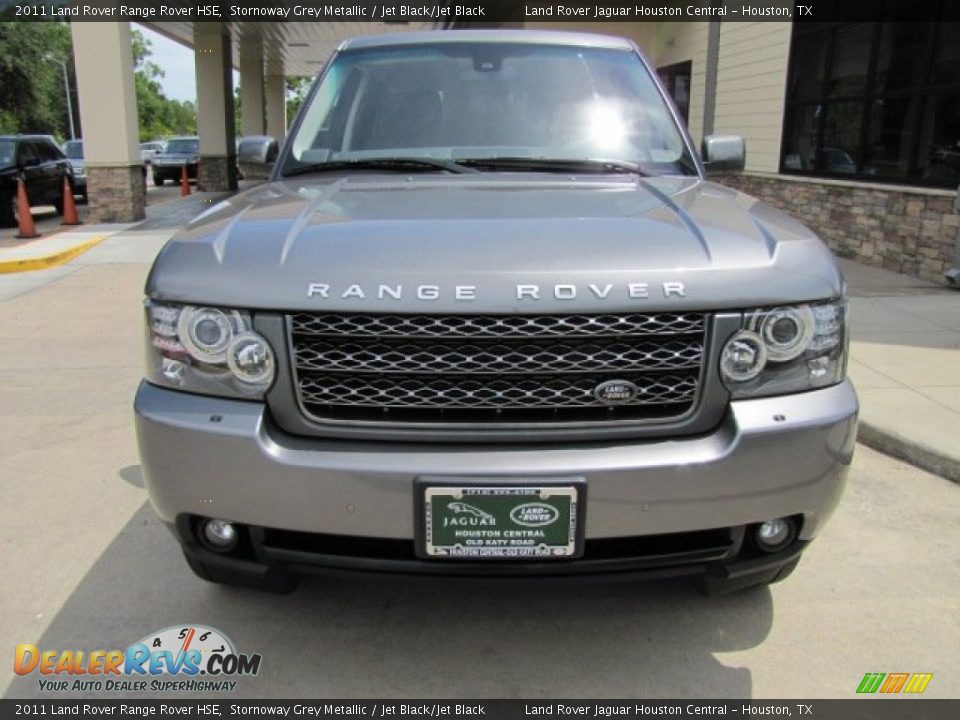2011 Land Rover Range Rover HSE Stornoway Grey Metallic / Jet Black/Jet Black Photo #6