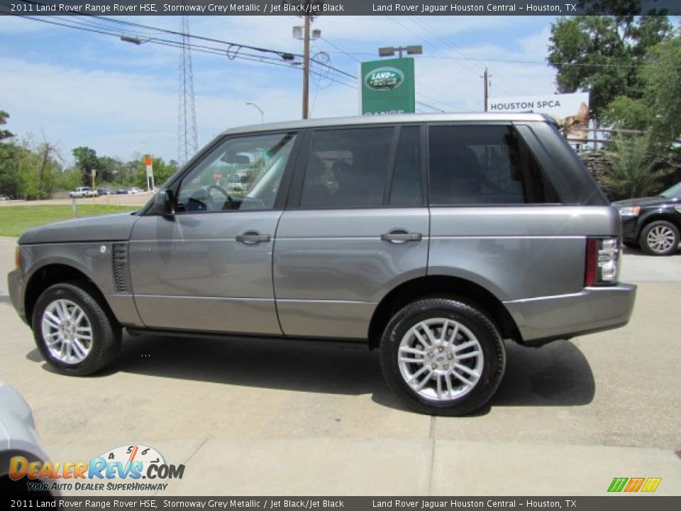 2011 Land Rover Range Rover HSE Stornoway Grey Metallic / Jet Black/Jet Black Photo #7