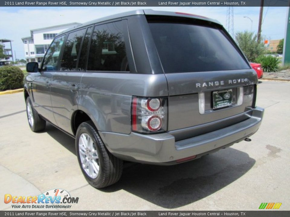 2011 Land Rover Range Rover HSE Stornoway Grey Metallic / Jet Black/Jet Black Photo #8