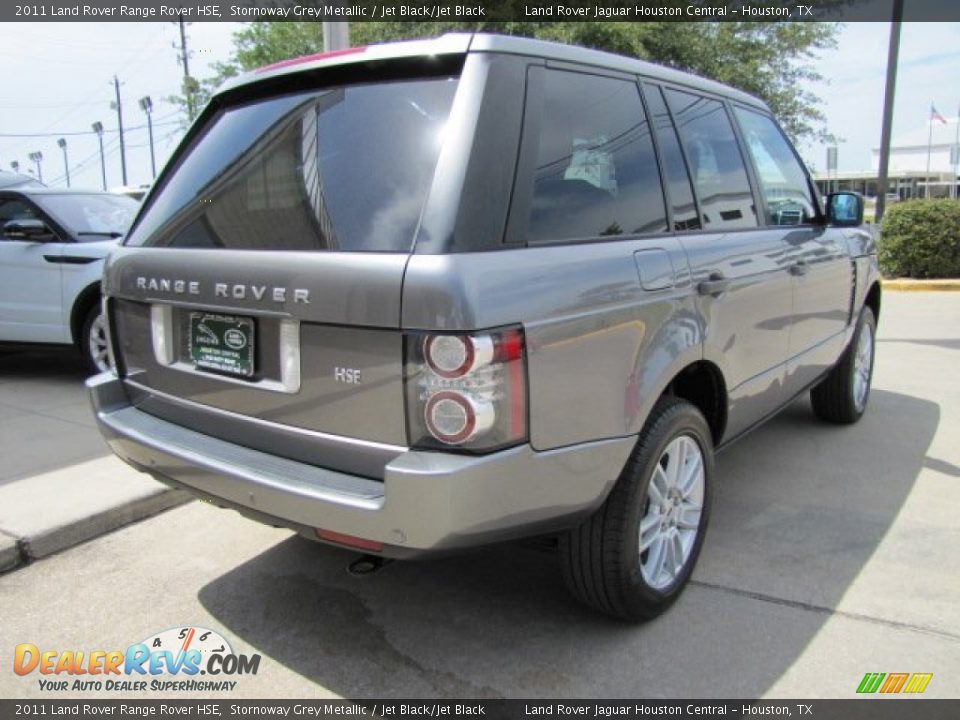 2011 Land Rover Range Rover HSE Stornoway Grey Metallic / Jet Black/Jet Black Photo #10