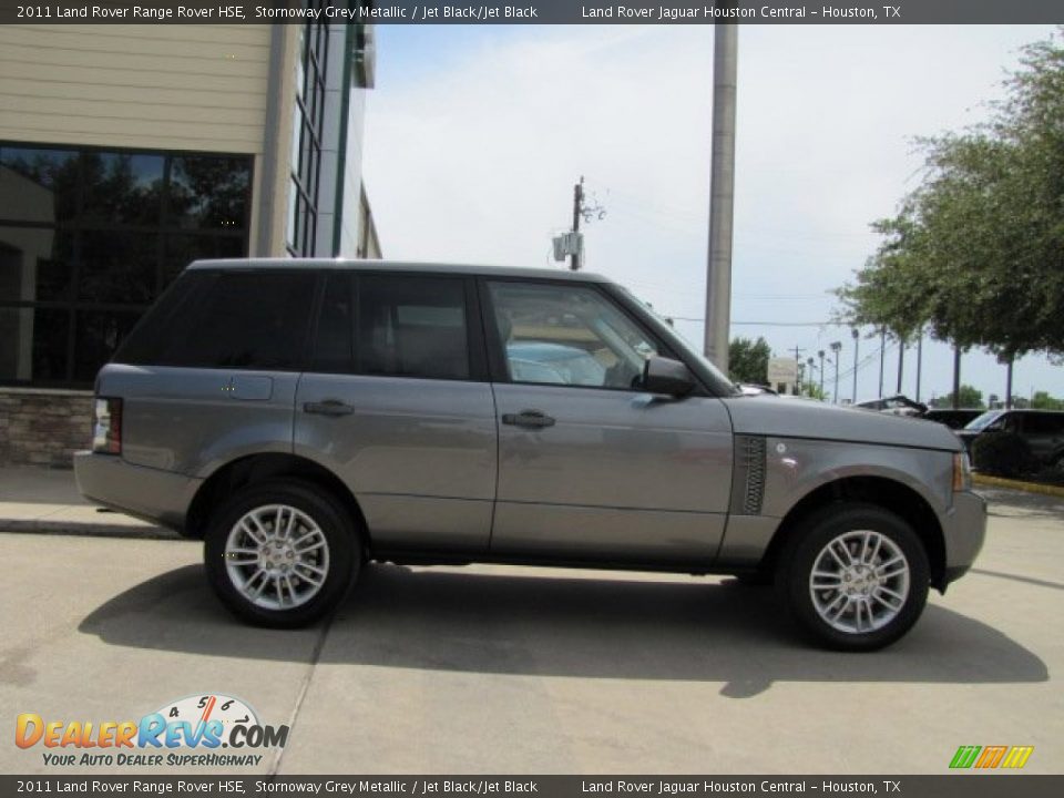2011 Land Rover Range Rover HSE Stornoway Grey Metallic / Jet Black/Jet Black Photo #11