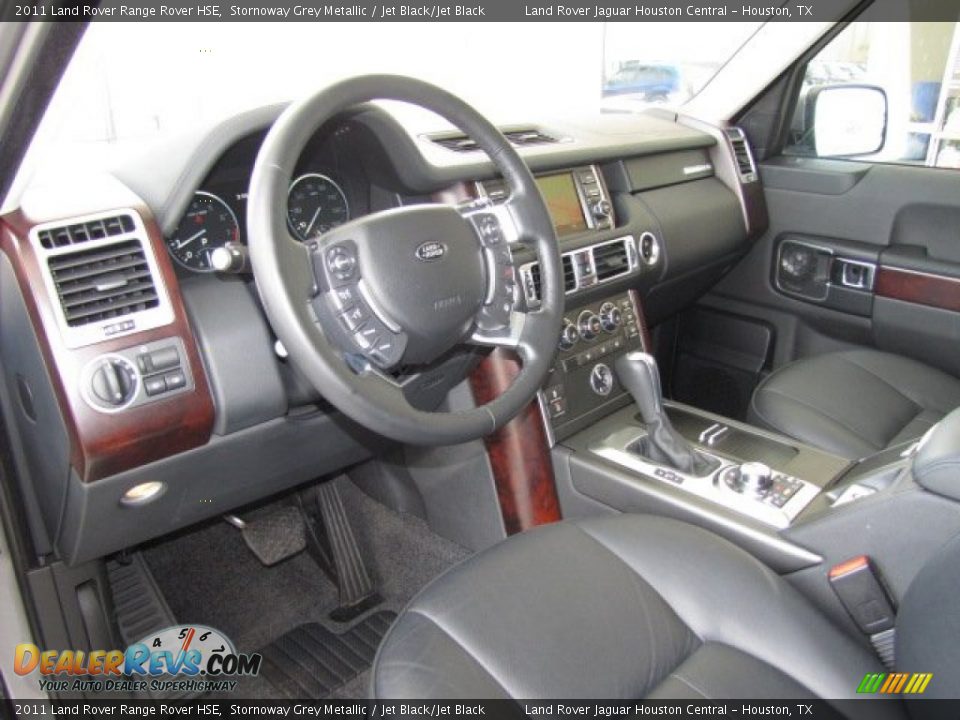 2011 Land Rover Range Rover HSE Stornoway Grey Metallic / Jet Black/Jet Black Photo #12