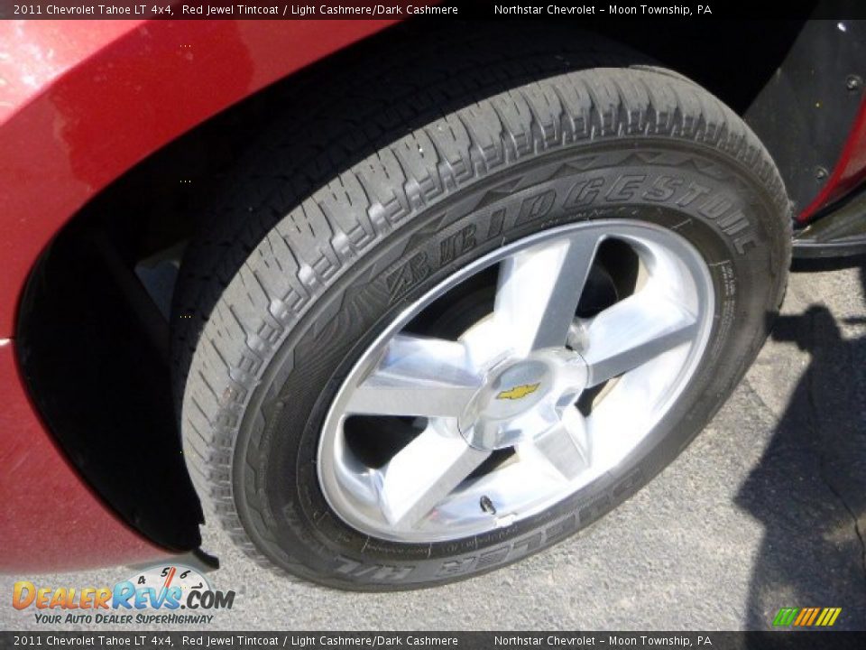 2011 Chevrolet Tahoe LT 4x4 Red Jewel Tintcoat / Light Cashmere/Dark Cashmere Photo #9