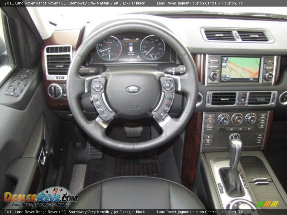 2011 Land Rover Range Rover HSE Stornoway Grey Metallic / Jet Black/Jet Black Photo #13