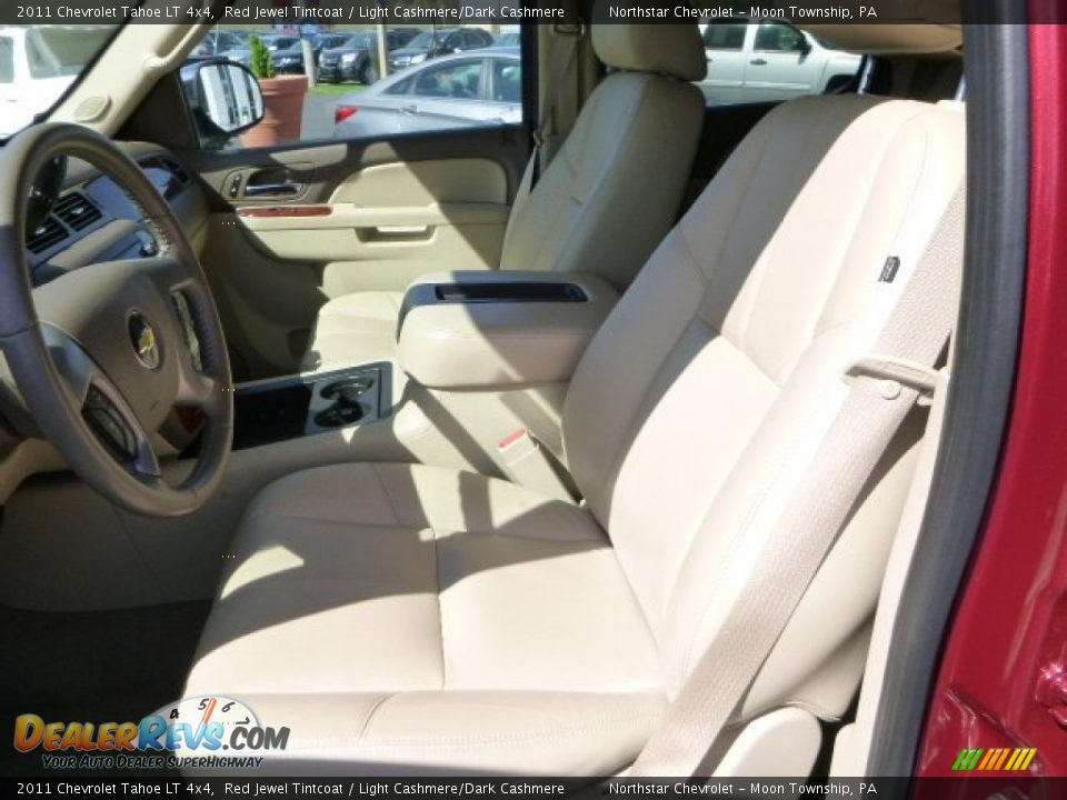 2011 Chevrolet Tahoe LT 4x4 Red Jewel Tintcoat / Light Cashmere/Dark Cashmere Photo #10