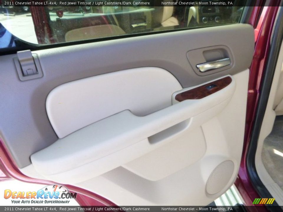 2011 Chevrolet Tahoe LT 4x4 Red Jewel Tintcoat / Light Cashmere/Dark Cashmere Photo #14