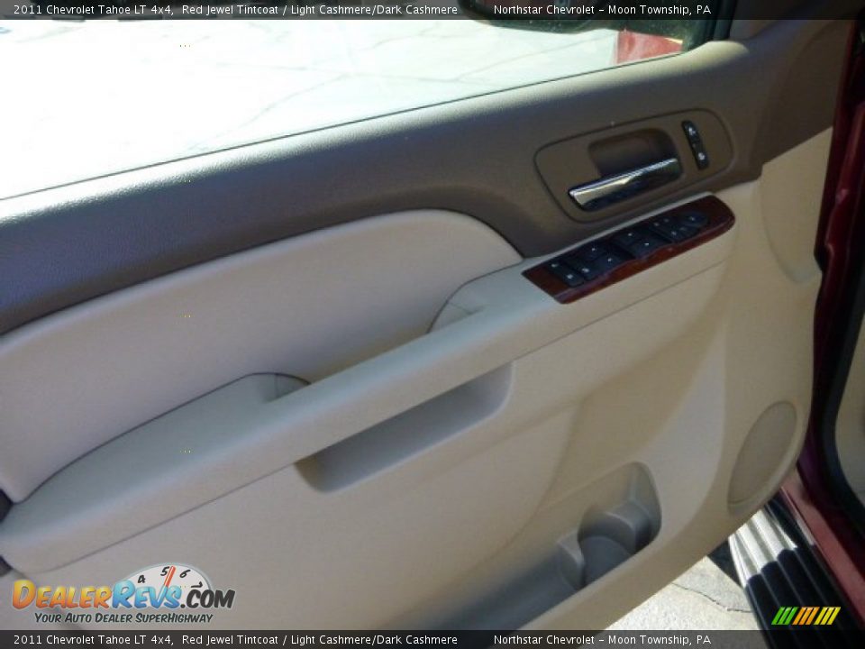 2011 Chevrolet Tahoe LT 4x4 Red Jewel Tintcoat / Light Cashmere/Dark Cashmere Photo #15