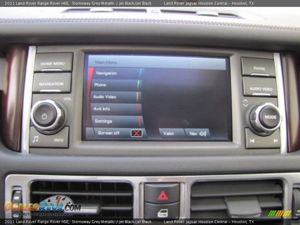 2011 Land Rover Range Rover HSE Stornoway Grey Metallic / Jet Black/Jet Black Photo #17