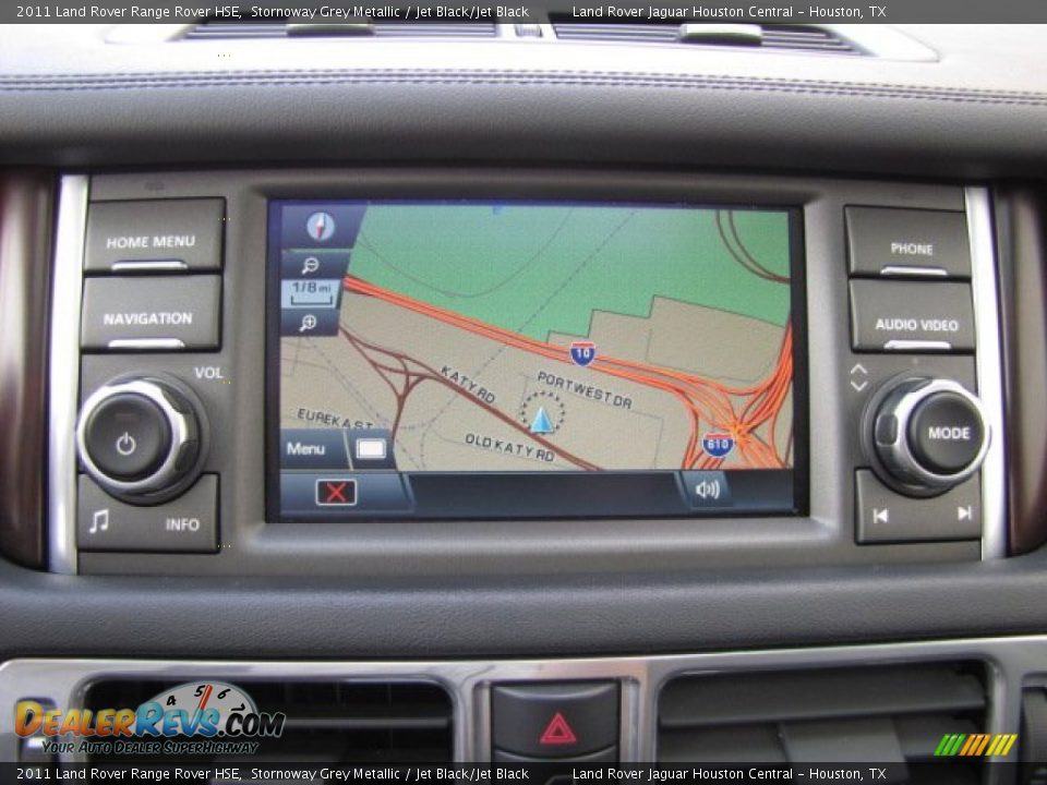 2011 Land Rover Range Rover HSE Stornoway Grey Metallic / Jet Black/Jet Black Photo #18