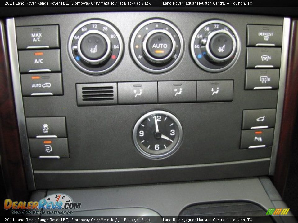 2011 Land Rover Range Rover HSE Stornoway Grey Metallic / Jet Black/Jet Black Photo #21