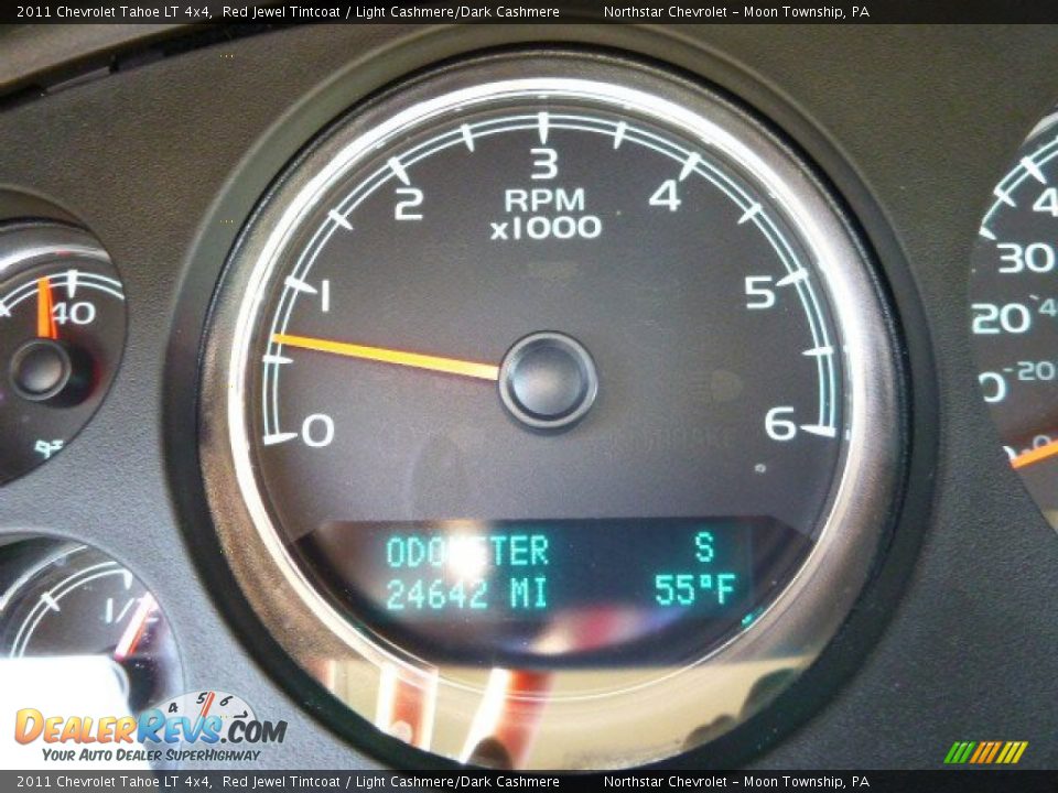 2011 Chevrolet Tahoe LT 4x4 Red Jewel Tintcoat / Light Cashmere/Dark Cashmere Photo #19