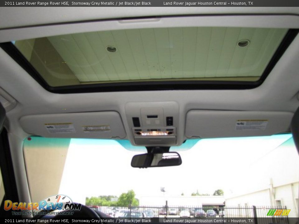 2011 Land Rover Range Rover HSE Stornoway Grey Metallic / Jet Black/Jet Black Photo #33