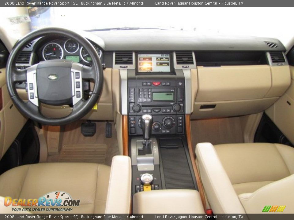 2008 Land Rover Range Rover Sport HSE Buckingham Blue Metallic / Almond Photo #3