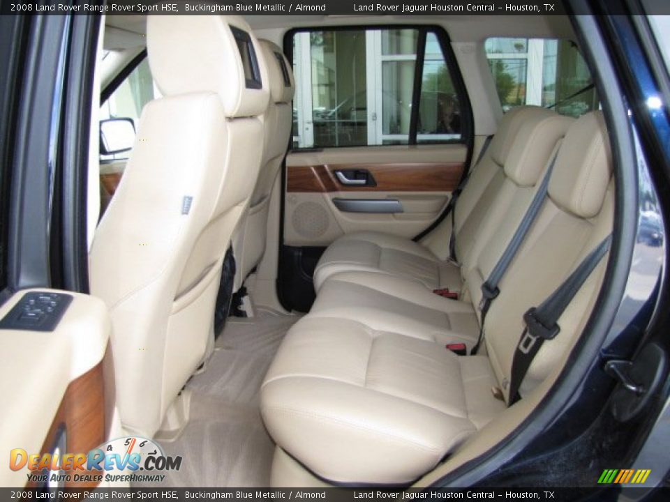 2008 Land Rover Range Rover Sport HSE Buckingham Blue Metallic / Almond Photo #4