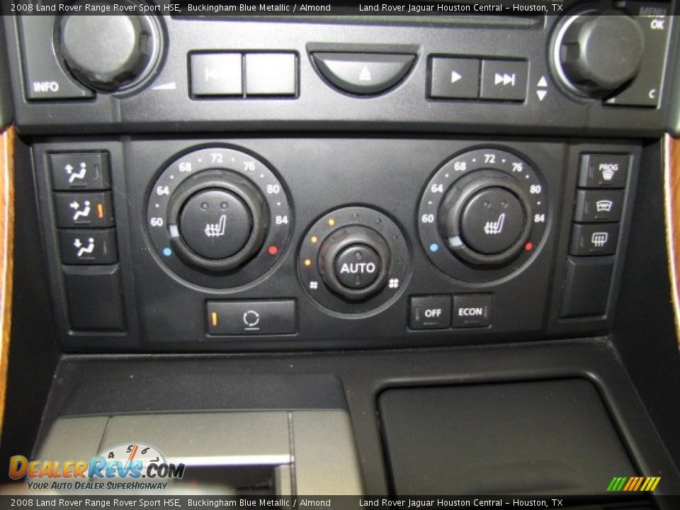 2008 Land Rover Range Rover Sport HSE Buckingham Blue Metallic / Almond Photo #20